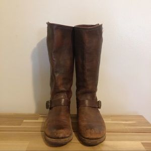 Frye Veronica slouch leather boot